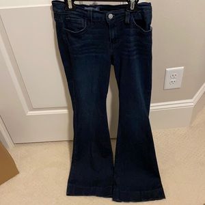 Dark Denim Bell Bottom Jeans Size 7 (28)